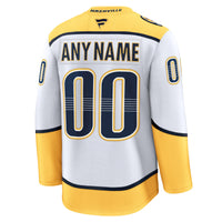 Nashville Predators Hockey Jersey, White Sportswear Jersey Shirt, Long Sleeve Hockey Sweater Jersey, Casual Gift for Men, Style 202055710