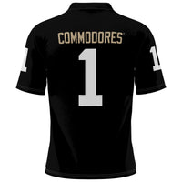 Vanderbilt Commodores Football Jersey, Sportswear Jersey Shirt, Lightweight Breathable Athletic Jersey, Casual Gift for Men, Style 200724653