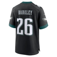 Saquon Barkley Philadelphia Eagles Football Jersey, Sportswear Jersey Shirt, Lightweight Athletic Jersey, Casual Gift for Men, Style 201360887