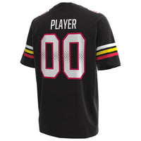 Maryland Terrapins Football Jersey, Black Replica Alternate Sportswear Jersey Shirt, Lightweight Breathable Athletic Jersey, Casual Gift for Men