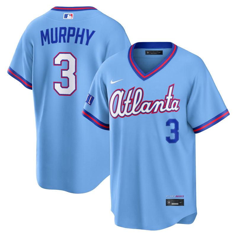 Dale Murphy Atlanta Braves Baseball Jersey, Blue Sportswear Jersey Shirt, Lightweight Breathable Athletic Jersey, Casual Gift for Men