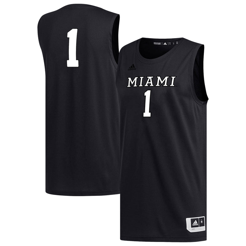Miami University RedHawks Basketball Jersey, Black Replica Sportswear Jersey Shirt, Sleeveless Athletic Tank Jersey, Casual Gift for Men
