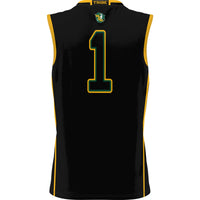 William & Mary Tribe Basketball Jersey, Black Lightweight Sportswear Jersey Shirt, Sleeveless Athletic Tank Jersey, Casual Gift for Men