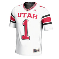 Utah Utes Football Jersey, Cardinal Sportswear Jersey Shirt, Lightweight Breathable Athletic Jersey, Casual Gift for Men, Style 200447733