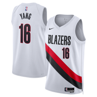 Yang Hansen Portland Trail Blazers Basketball Jersey, White Sportswear Jersey Shirt, Sleeveless Athletic Tank Jersey, Casual Gift for Men