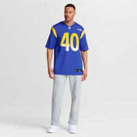 Jesse Luketa Los Angeles Rams Football Jersey, Royal Game Sportswear Jersey Shirt, Lightweight Breathable Athletic Jersey, Casual Gift for Men