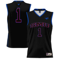 SMU Mustangs Basketball Jersey, Black Lightweight Sportswear Jersey Shirt, Sleeveless Athletic Tank Jersey, Casual Gift for Men