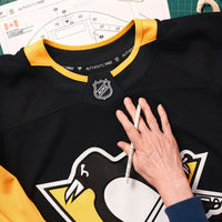Pittsburgh Penguins Hockey Jersey, Black Sportswear Jersey Shirt, Long Sleeve Hockey Sweater Jersey, Casual Gift for Men, Style 202056765