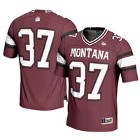 Montana Grizzlies Football Jersey, Maroon Sportswear Jersey Shirt, Lightweight Breathable Athletic Jersey, Casual Gift for Men, Style 200683257