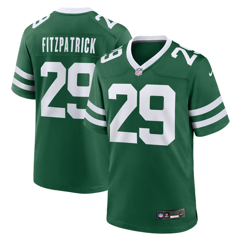 Minkah Fitzpatrick New York Jets Football Jersey, Green Sportswear Jersey Shirt, Lightweight Breathable Athletic Jersey, Casual Gift for Men