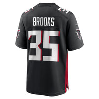 Natrone Brooks Atlanta Falcons Football Jersey, Black Game Sportswear Jersey Shirt, Lightweight Breathable Athletic Jersey, Casual Gift for Men