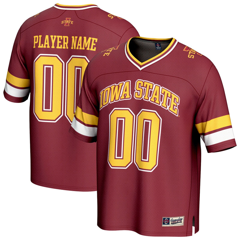 Iowa State Cyclones Football Jersey, Sportswear Jersey Shirt, Lightweight Breathable Athletic Jersey, Casual Gift for Men, Style 202073266