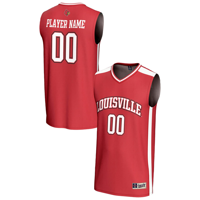 Louisville Cardinals Basketball Jersey, Red Fashion Lightweight Sportswear Jersey Shirt, Sleeveless Athletic Tank Jersey, Casual Gift for Men