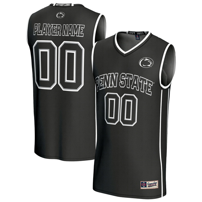 Penn State Nittany Lions Basketball Jersey, Black Fashion Sportswear Jersey Shirt, Sleeveless Athletic Tank Jersey, Casual Gift for Men