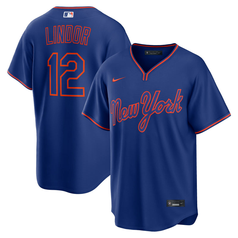 Francisco Lindor New York Mets Baseball Jersey, Sportswear Jersey Shirt, Lightweight Athletic Jersey, Casual Gift for Men, Style 203195410