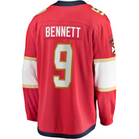Sam Bennett Florida Panthers Hockey Jersey, Red Replica Sportswear Jersey Shirt, Long Sleeve Hockey Sweater Jersey, Casual Gift for Men