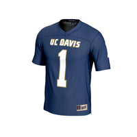 UC Davis Aggies Football Jersey, Navy Fashion Lightweight Sportswear Jersey Shirt, Lightweight Breathable Athletic Jersey, Casual Gift for Men