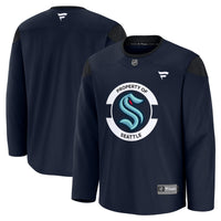 Seattle Kraken Hockey Jersey, Navy Sportswear Jersey Shirt, Long Sleeve Hockey Sweater Jersey, Casual Gift for Men