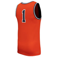 Virginia Cavaliers Basketball Jersey, Orange Replica Throwback Sportswear Jersey Shirt, Sleeveless Athletic Tank Jersey, Casual Gift for Men