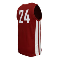 Washington State Cougars Basketball Jersey, Crimson Replica Sportswear Jersey Shirt, Sleeveless Athletic Tank Jersey, Casual Gift for Men