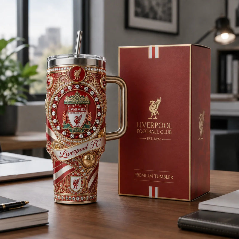 LIV Heritage - Ornate Crest in Red and Gold