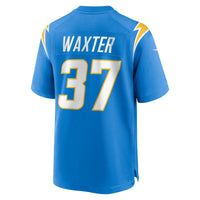 Isas Waxter Los Angeles Chargers Football Jersey, Powder Sportswear Jersey Shirt, Lightweight Breathable Athletic Jersey, Casual Gift for Men