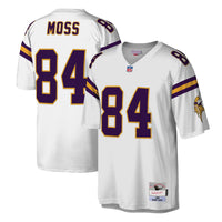 Randy Moss Minnesota Vikings Football Jersey, White Replica Sportswear Jersey Shirt, Lightweight Breathable Athletic Jersey, Casual Gift for Men