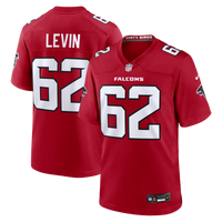 Corey Levin Atlanta Falcons Football Jersey, Red Game Sportswear Jersey Shirt, Lightweight Breathable Athletic Jersey, Casual Gift for Men