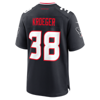 Kai Kroeger Houston Texans Football Jersey, Navy Game Sportswear Jersey Shirt, Lightweight Breathable Athletic Jersey, Casual Gift for Men