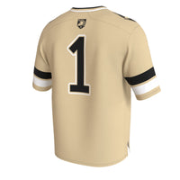 Army Black Knights Football Jersey, Gold Fashion Sportswear Jersey Shirt, Lightweight Breathable Athletic Jersey, Casual Gift for Men