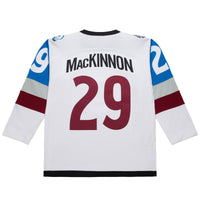 Nathan MacKinnon Colorado Avalanche Hockey Jersey, Sportswear Jersey Shirt, Long Sleeve Hockey Jersey, Casual Gift for Men, Style 201979140