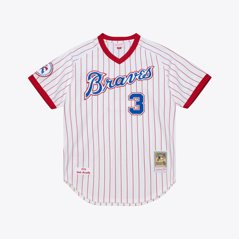 Dale Murphy Atlanta Braves Baseball Jersey, White Authentic Sportswear Jersey Shirt, Lightweight Breathable Athletic Jersey, Casual Gift for Men