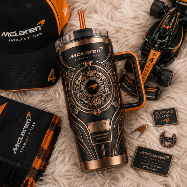 MCL Heritage Dial - Copper and Graphite Wraparound Tumbler - main