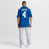Adam Vinatieri Indianapolis Colts Football Jersey, Royal Sportswear Jersey Shirt, Lightweight Breathable Athletic Jersey, Casual Gift for Men