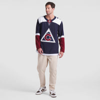 Colorado Avalanche Hockey Jersey, Navy Premium Sportswear Jersey Shirt, Long Sleeve Hockey Sweater Jersey, Casual Gift for Men, Style 200899642