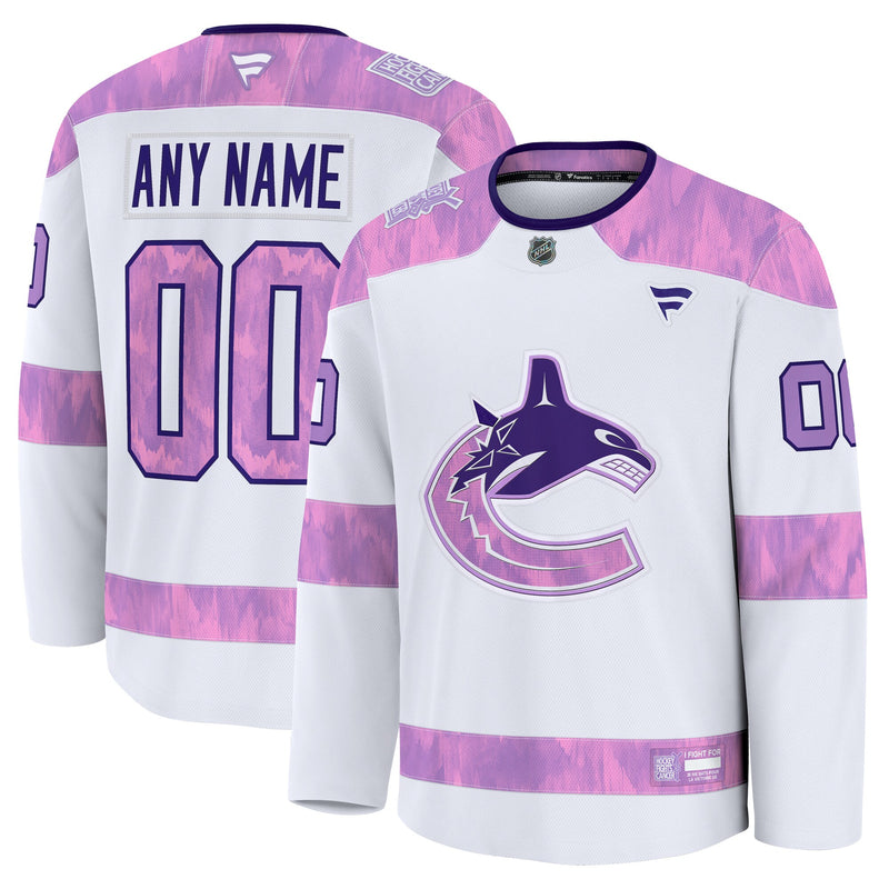Vancouver Canucks Hockey Jersey, White Sportswear Jersey Shirt, Long Sleeve Hockey Sweater Jersey, Casual Gift for Men, Style 202532997
