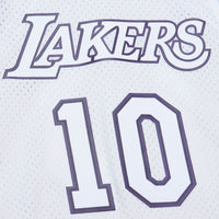 Los Angeles Lakers Basketball Jersey, White Authentic Sportswear Jersey Shirt, Sleeveless Athletic Tank Jersey, Casual Gift for Men