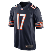 Tyson Bagent Chicago Bears Football Jersey, Navy Game Sportswear Jersey Shirt, Lightweight Breathable Athletic Jersey, Casual Gift for Men