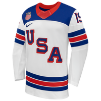 Matthew Tkachuk White US 2026 Away Replica Hockey Jersey, Hockey Sportswear Jersey Shirt, Long Sleeve Hockey Sweater Jersey, Casual Gift for Men