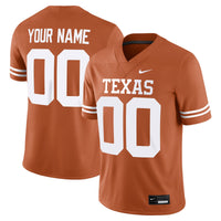 Texas Longhorns Football Jersey, Orange Sportswear Jersey Shirt, Lightweight Breathable Athletic Jersey, Casual Gift for Men, Style 202015216