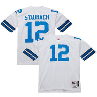 Roger Staubach Dallas Cowboys Football Jersey, White Sportswear Jersey Shirt, Lightweight Breathable Athletic Jersey, Casual Gift for Men