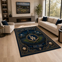 LAD Heritage - Navy and Gold Ballpark Floor Piece