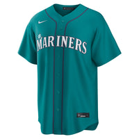 Seattle Mariners Baseball Jersey, Teal Replica Alternate Sportswear Jersey Shirt, Lightweight Breathable Athletic Jersey, Casual Gift for Men