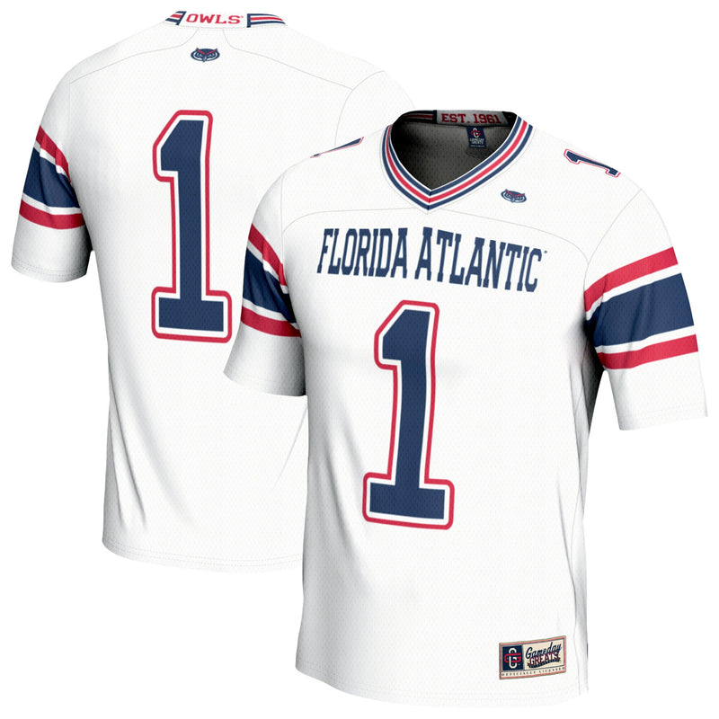 Florida Atlantic Owls Football Jersey, Sportswear Jersey Shirt, Lightweight Breathable Athletic Jersey, Casual Gift for Men, Style 203392927