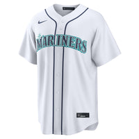 Cole Young Seattle Mariners Baseball Jersey, White Replica Sportswear Jersey Shirt, Lightweight Breathable Athletic Jersey, Casual Gift for Men