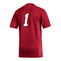 Louisville Cardinals Football Jersey, Red Sportswear Jersey Shirt, Lightweight Breathable Athletic Jersey, Casual Gift for Men, Style 203171331