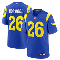 Drey Norwood Los Angeles Rams Football Jersey, Royal Game Sportswear Jersey Shirt, Lightweight Breathable Athletic Jersey, Casual Gift for Men