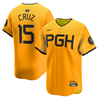 Oneil Cruz Pittsburgh Pirates Baseball Jersey, Gold Limited Sportswear Jersey Shirt, Lightweight Breathable Athletic Jersey, Casual Gift for Men