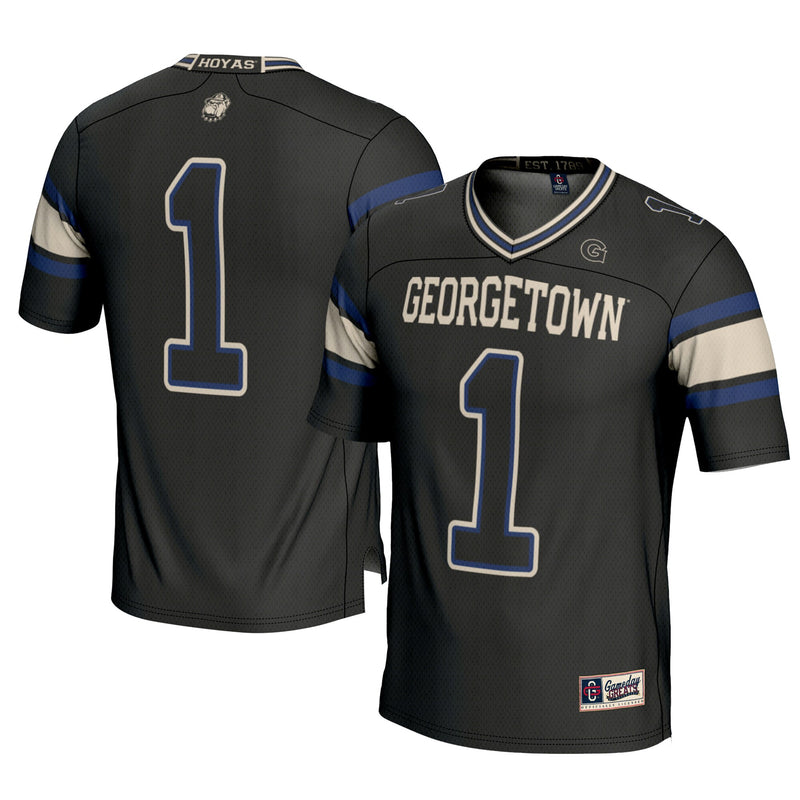 Georgetown Hoyas Football Jersey, Cardinal Sportswear Jersey Shirt, Lightweight Breathable Athletic Jersey, Casual Gift for Men