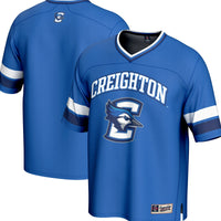 Creighton Bluejays Football Jersey, Blue Sportswear Jersey Shirt, Lightweight Breathable Athletic Jersey, Casual Gift for Men